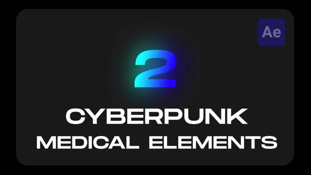 Cyberpunk Hud Medical Elements For After Effects