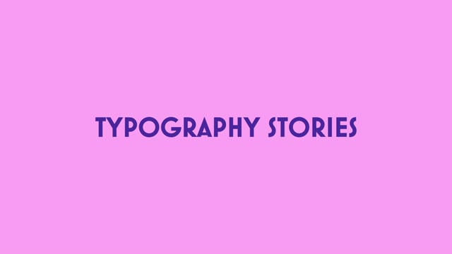 Typography Stories