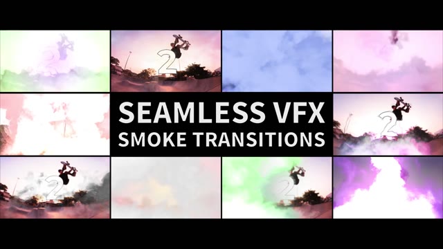 Seamless Vfx Smoke Transitions For After Effects