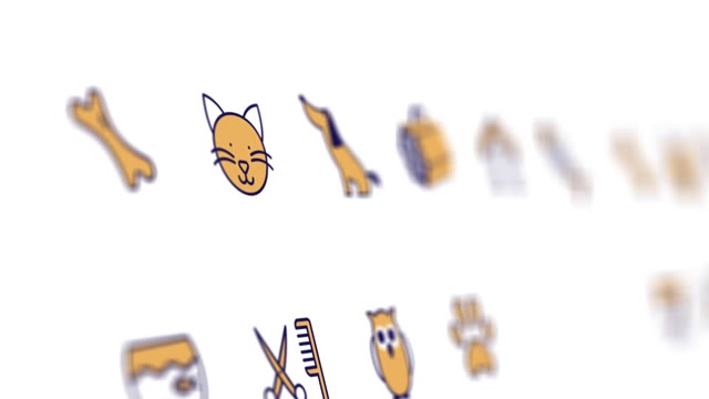 Pets Animated Icons