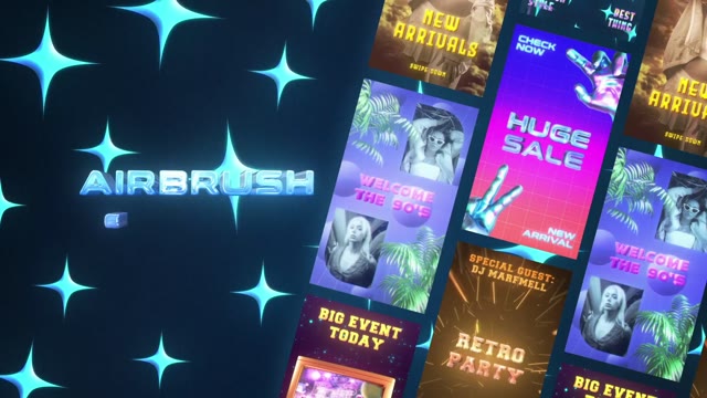 Retro Airbrush Stories