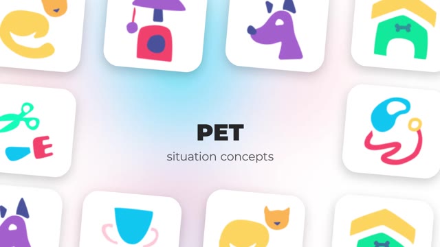 Pet Icons Set
