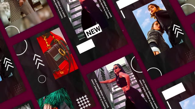 Fashion Week Instagram Story After Effects Template