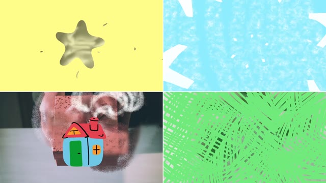 Cartoon Christmas Seamless Transitions For After Effects