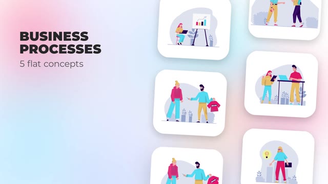 Business Processes Flat Concepts
