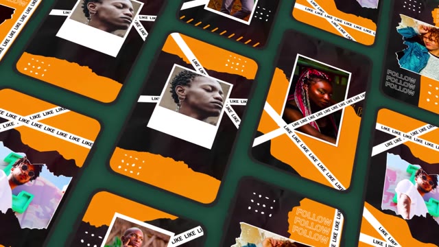 Paper Instagram Frame After Effects Template