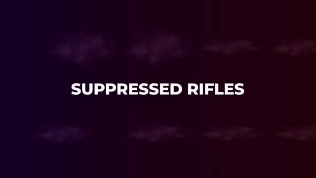 Suppressed Rifles Silencer Gun Shots 2