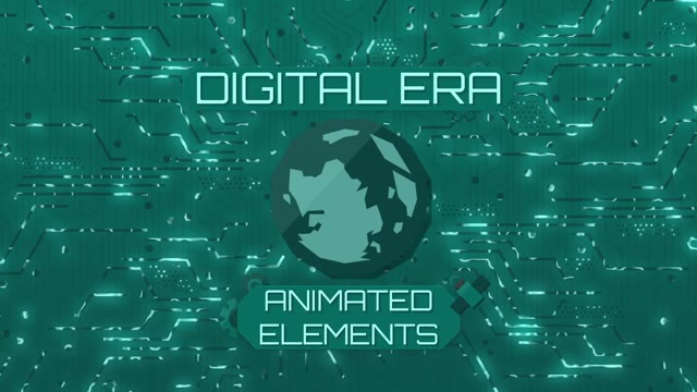 Digital Era 400 Animated Elements