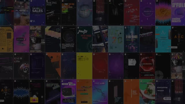 Cyberpunk Instagram Stories