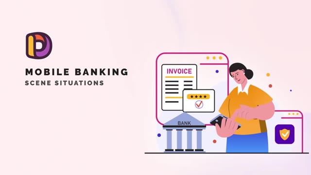 Mobile Banking Scene Situations