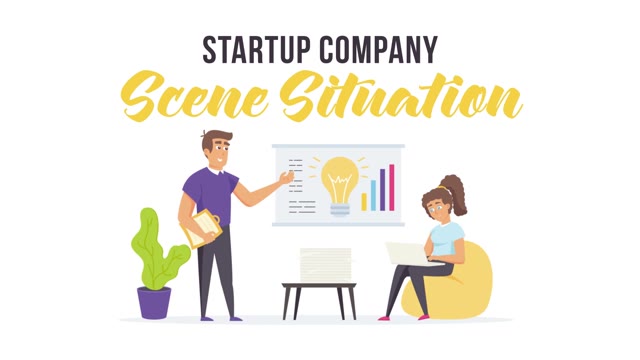 Startup Company Scene Situation