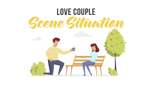 Love Couple Scene Situation
