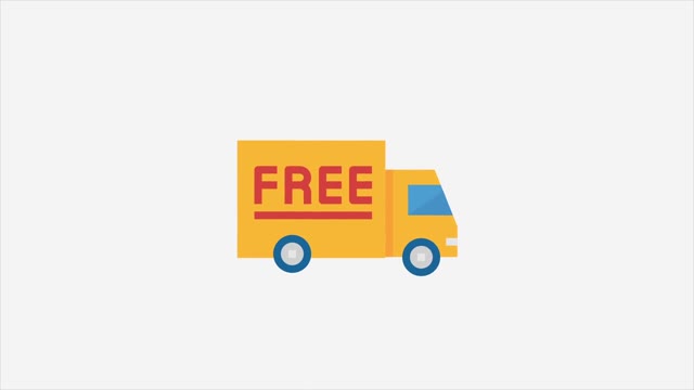 Logistics Transportation Modern Flat Animated Icons