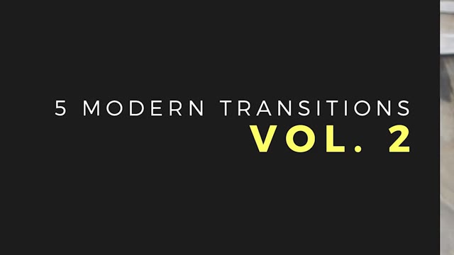 Modern Transitions 5 Pack Volume 2