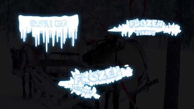 Frozen Lower Thirds And Textures After Effects
