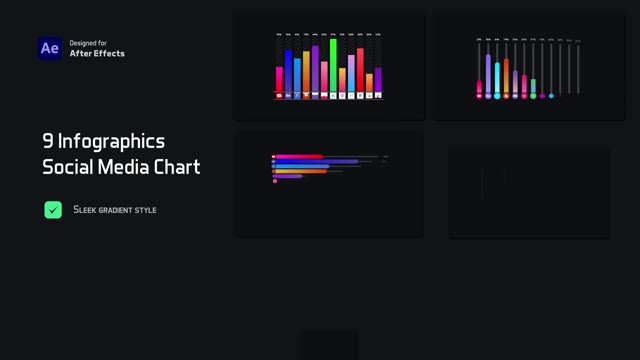 Social Media Chart Infographics