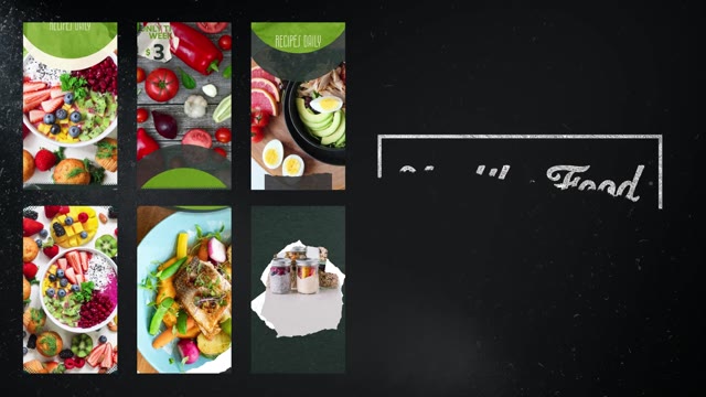 Healthy Food Social Media Stories
