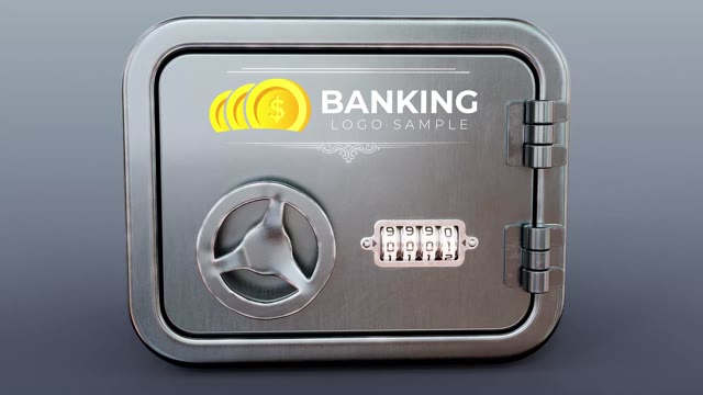 Safebox Gold And Money Logo