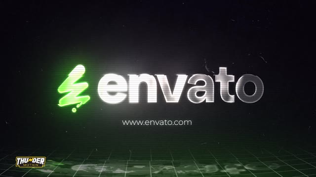 Cybernetic Glow Logo Reveal