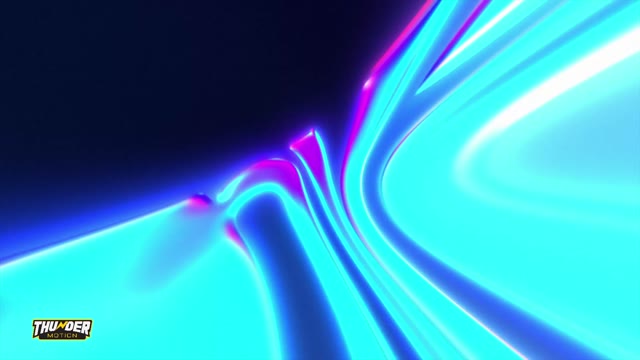 Liquid Gradient Chrome Logo Reveal