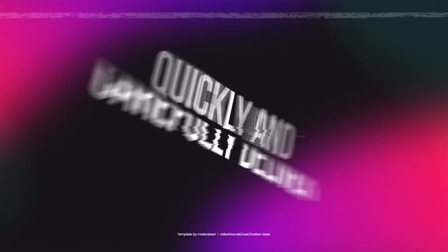 Clean Glitch Logo