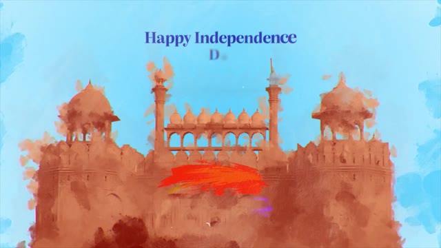 Indian Independence Day Logo