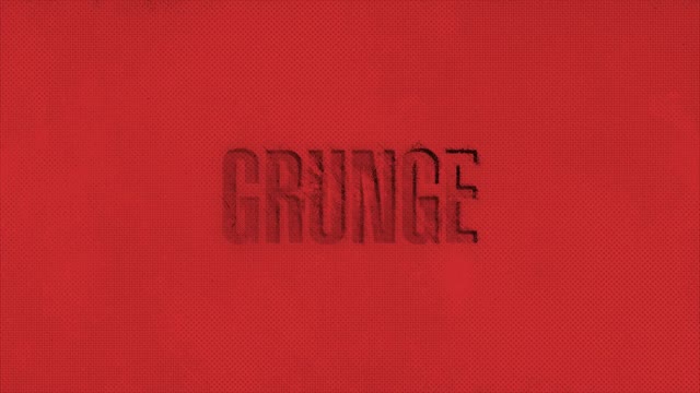 Grunge Logo Reveal V2