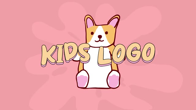 Kids Cartoon Logo For After Effects