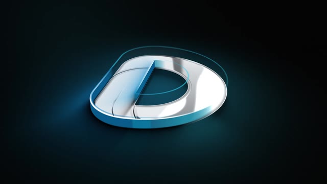 3D Outline Logo Reveal
