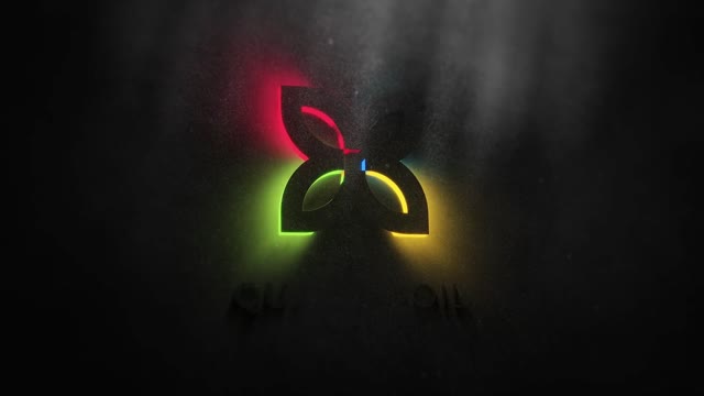 Neon Glow Logo Reveal