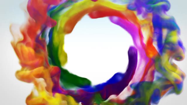 Colorful Smoke Logo Reveal
