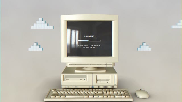 Old Pc Logo Intro