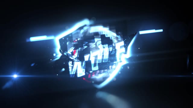 Futuristic High Tech Logo Reveal