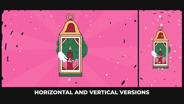 Christmas Morphing Logo Opener