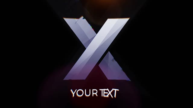 Liquid Glitch Logo