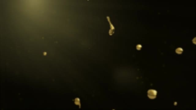 Golden Liquid Logo Reveal