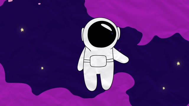 Spaceman Logo Opener For After Effects