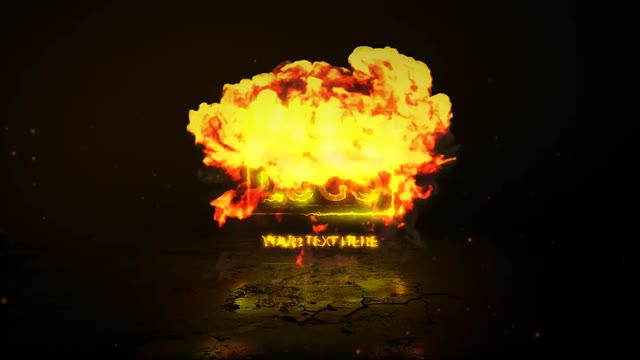 Fire Logo Animation Vol 2