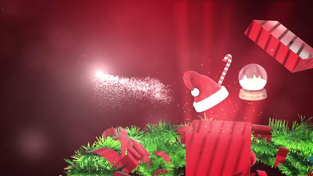 Christmas Gift Box Logo Reveal