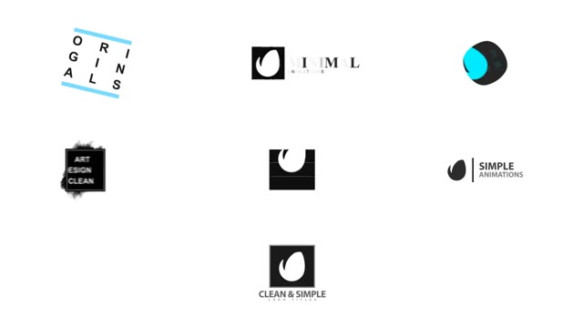 Minimal Logo Titles