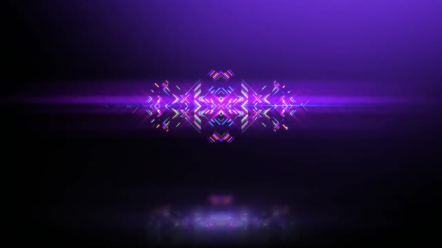 Neon Kaleida Logo Reveal