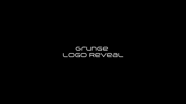 Grunge Logo Reveal 4In1