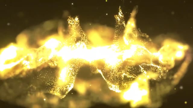 Fluid Gold Logo Reveal