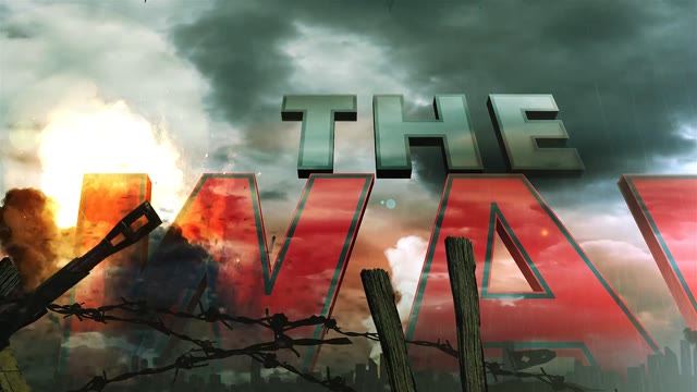 War Logo Opener Realistic Military Intro