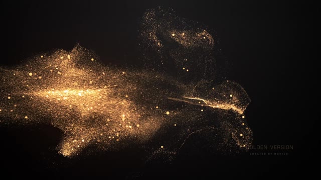 Particle Sand Logo Reveal