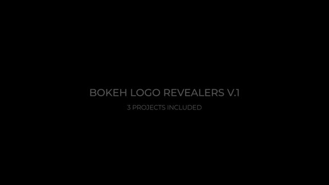 Bokeh Logo Revealers V1