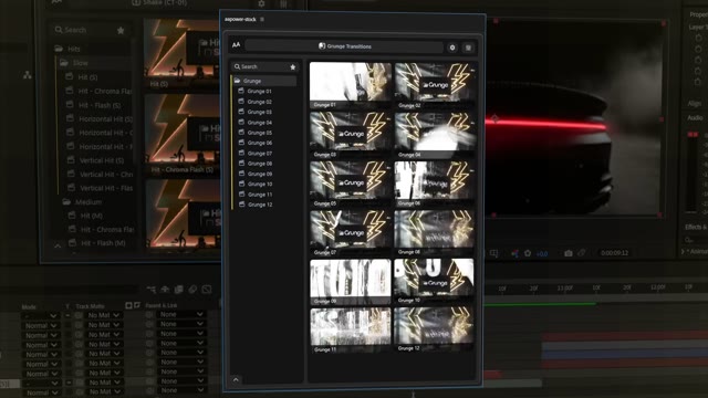 Gritty Grunge Transitions Aapower