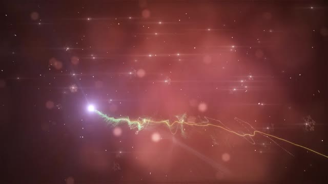 Particle Christmas Logo Reveal