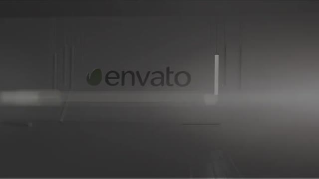 Fluorescent Light Room Logo Reveal