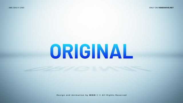 Words Simple Logo Reveal
